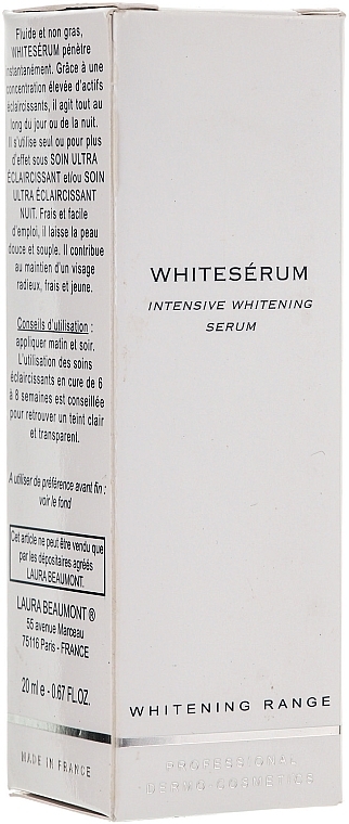 Whitening Serum - Laura Beaumont Whiteserum Intensive Whitening Serum — photo N1