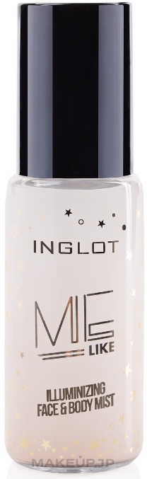 Illuminating Makeup Setting Spray - Inglot Me Like Illuminixing Face & Body Mist — photo 301