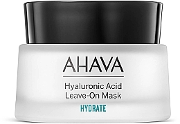Fragrances, Perfumes, Cosmetics Leave-In Face Mask with Hyaluronic Acid - Ahava Hyaluronic Acid