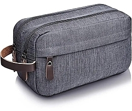 Fragrances, Perfumes, Cosmetics Toiletry Bag, KS112SZ, grey - Ecarla