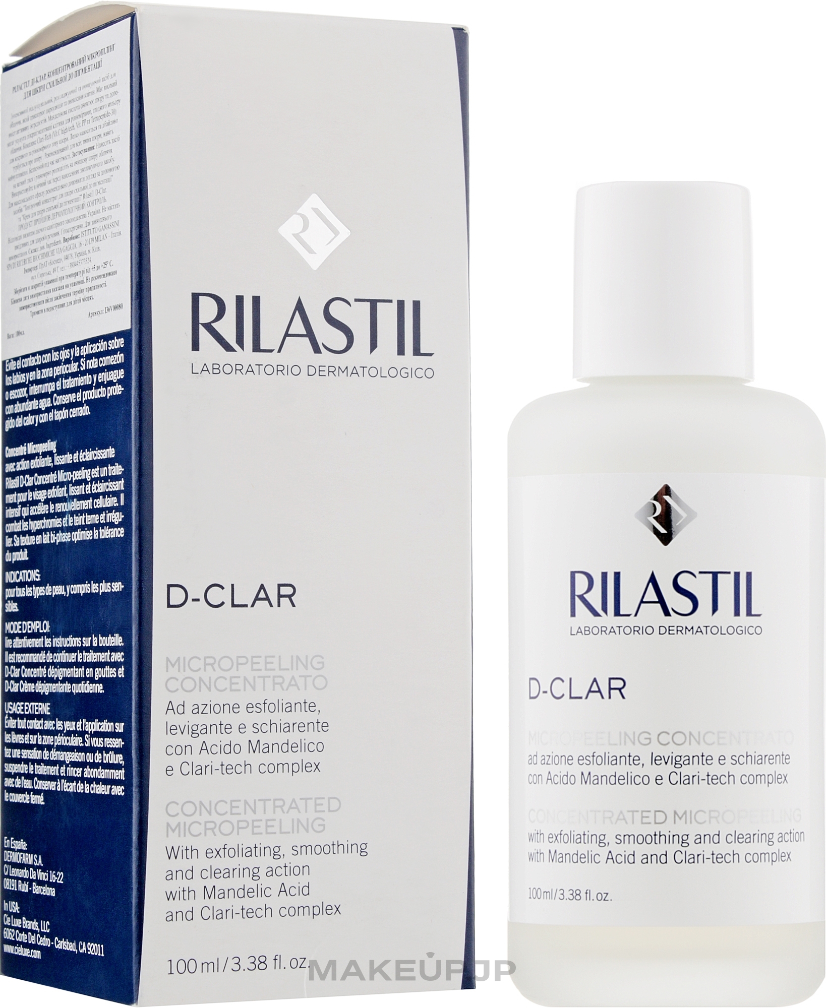 Concentrated Micropeeling for Pigmentation-Prone Skin - Rilastil D-Clar Concentrated Micropeeling — photo 100 ml