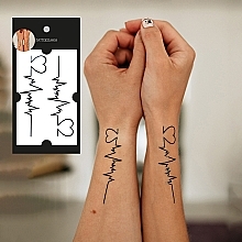 Temporary Tattoo "Loving Hearts" - Tattooshka — photo N4