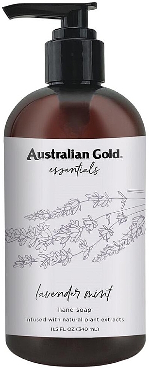 Lavender Mint Liquid Hand Soap - Australian Gold Essentials Liquid Hand Soap Lavender Mint — photo N1