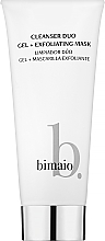 Fragrances, Perfumes, Cosmetics Duo Cleanser - Bimaio Cleanser Duo Gel+Exfoliating Mask