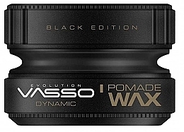 Fragrances, Perfumes, Cosmetics Hair Styling Pomade - Vasso Professional Hair Styling Pomade Wax Black Edition Dynamic