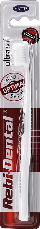 Toothbrush M61, ultra-soft, grey - Mattes Rebi-Dental — photo N1