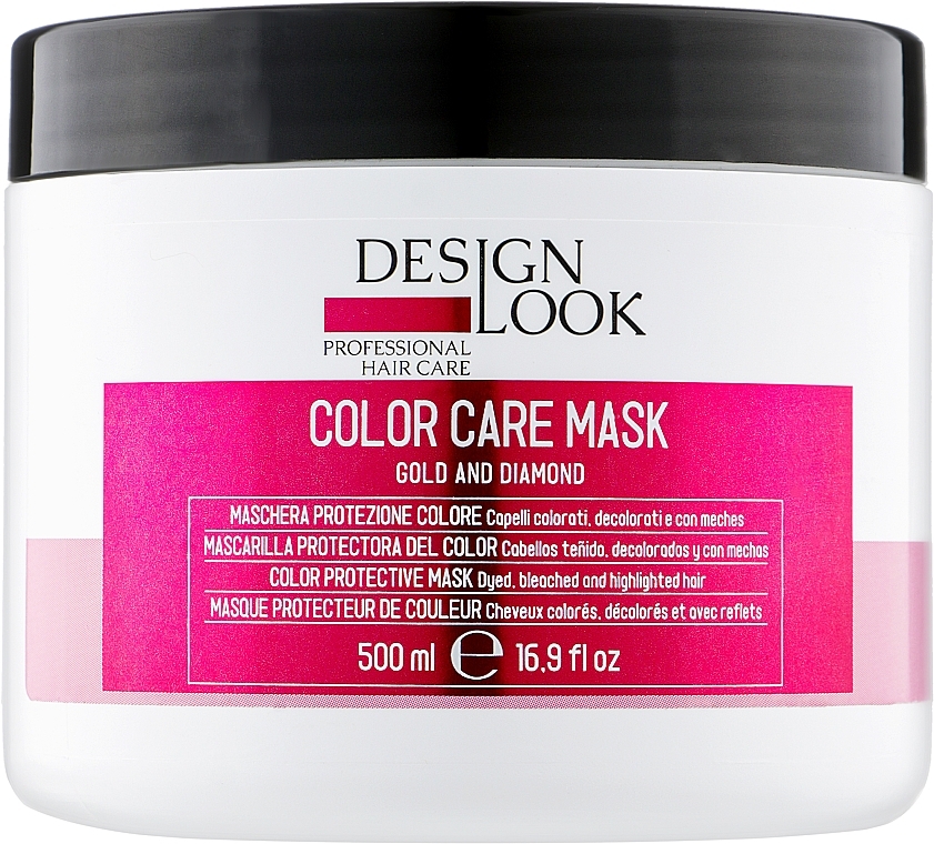 Color Protection Hair Mask - Design Look Color Care — photo N1