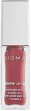 Oily Lip Gloss - Sigma Beauty Renew Lip Oil — photo N2
