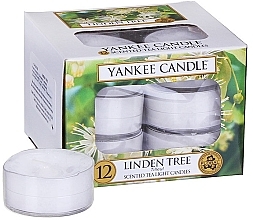 Fragrances, Perfumes, Cosmetics Tea Light Candles - Yankee Candle Scented Tea Light Candles Linden Tree