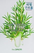 Fragrances, Perfumes, Cosmetics Tea Tree Face Sheet Mask - The Saem Natural Tea Tree Mask Sheet
