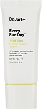 Fragrances, Perfumes, Cosmetics Mild Facial Sunscreen SPF43 PA+++ - Dr. Jart+ Every Sun Day Mild Sun