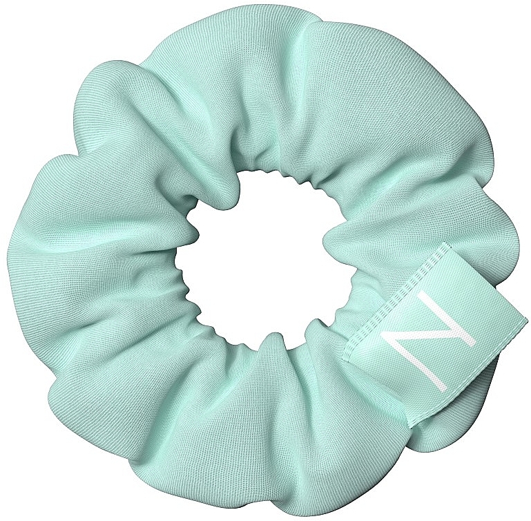 Hair Tie, mint - Natucain Invisibobble Sprunchie Silky Bamboo Hair Band — photo N2