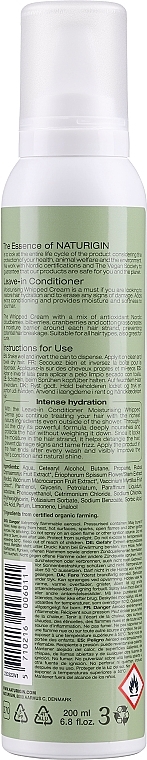 Leave-in Conditioner - Naturigin Leave-in Conditioner Moisturizing Whipped Cream — photo N2