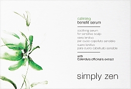 Fragrances, Perfumes, Cosmetics Soothing Serum for Sensitive Scalp - Simply Zen Calming Serum