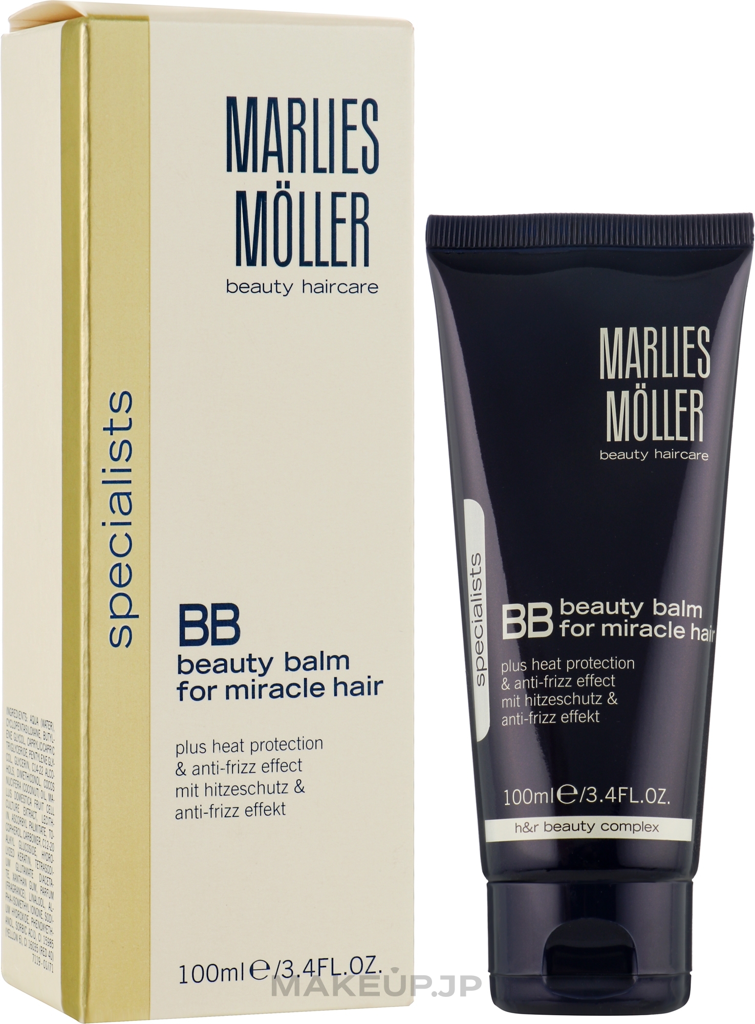 Unruly Hair Conditioner - Marlies Moller Specialist BB Beauty Balm for Miracle Hair — photo 100 ml