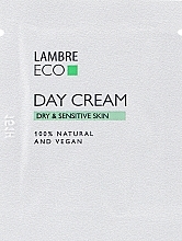 Fragrances, Perfumes, Cosmetics Day Face Cream - Lambre Eco Day Cream Dry & Sensitive Skin (sample)