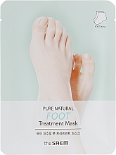 Foot Mask - The Saem Pure Natural Foot Treatment Mask — photo N1