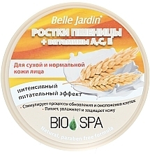 Fragrances, Perfumes, Cosmetics Nourishing Face Cream with Wheat Germs & Vitamins A, E, C - Belle Jardin Spa Naturelle 