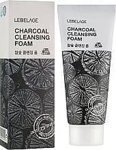 Charcoal Foam - Lebelage Charcoal Cleansing Foam — photo N1