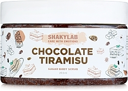 Sugar Body Scrub "Chocolate Tiramisu" - SHAKYLAB Sugar Natural Body Scrub — photo N3