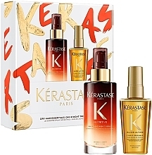 Fragrances, Perfumes, Cosmetics Set - Kerastase Nutritive Duo Holidays Set (h/oil/50ml + h/ser/90ml)