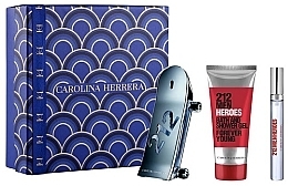 Carolina Herrera 212 Men Heroes Forever Young - Set (edt/90ml+edt/10ml+sh/gel/100ml) — photo N1