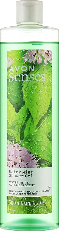 Mint Freshness Shower Gel - Avon Senses Water Mint Shower Gel — photo N1