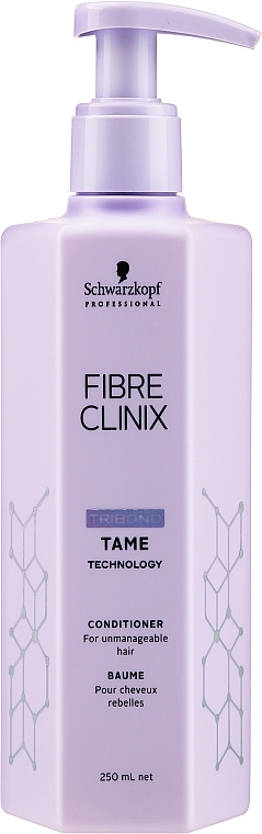 Smoothing Hair Conditioner - Schwarzkopf Professional Fibre Clinix Tame Conditioner — photo N5