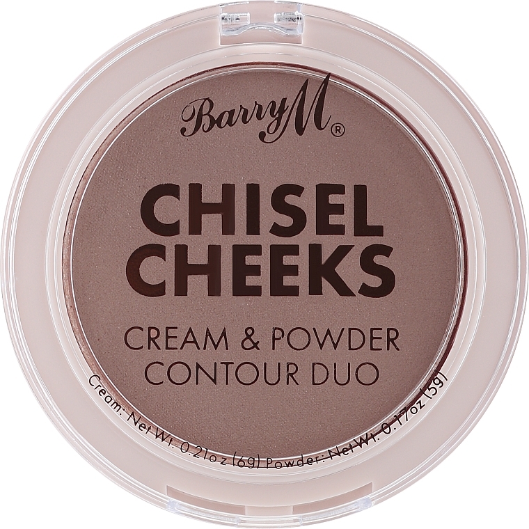 Contouring Palette - Barry M Chisel Cheeks Cream & Powder Contour Duo — photo N1