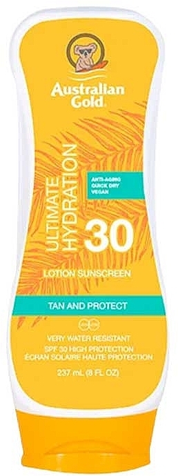 Sunscreen Body Lotion - Australian Gold Lotion Sunscreen SPF 30 Ultimate Hydration — photo N1