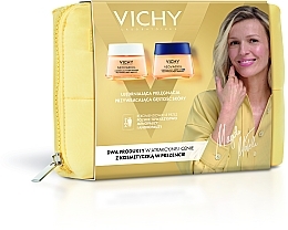 Fragrances, Perfumes, Cosmetics Face Care Set - Vichy Neovadiol (d/cr/50ml + n/cr/50ml + pouch)