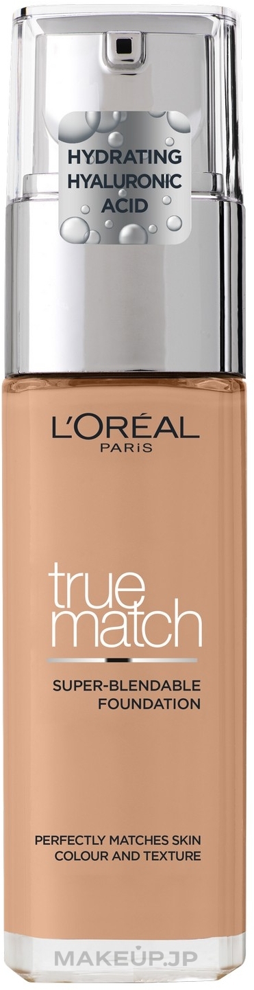 Foundation - L'Oreal Paris New True Match Super Blendable Foundation — photo 3.D/3.W - Golden Beige