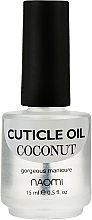 Fragrances, Perfumes, Cosmetics Cuticle Oil 'Coconut' - Naomi Cuticle Oil Coconut