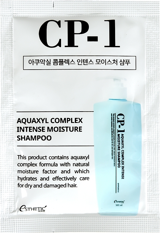 GIFT! Moisturizing Shampoo - Esthetic House CP-1 Aquaxyl Complex Intense Moisture Shampoo (sample) — photo N1