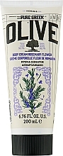 Fragrances, Perfumes, Cosmetics Rosemary Body Cream - Korres Pure Greek Olive Body Cream Rosemary Flower