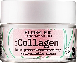 Fragrances, Perfumes, Cosmetics Anti-Wrinkle Cream with Phytocollagen - Floslek Pro Age Cream With Phytocollagen