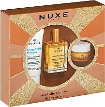 Fragrances, Perfumes, Cosmetics Set - Nuxe My Dream Set (cr/30ml + oil/30ml + lip/balm/15ml)