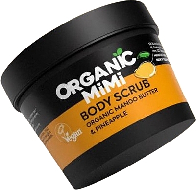 Mango & Pineapple Body Scrub - Organic Mimi Body Scrub Mango & Pineapple — photo N1