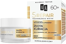 Fragrances, Perfumes, Cosmetics Anti-Wrinkle Day Face Cream - AA Age Technology 5 Repair Cream 60+