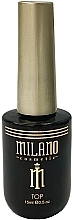 Fragrances, Perfumes, Cosmetics Non-Scratch Gel Top Coat - Milano Strong Top