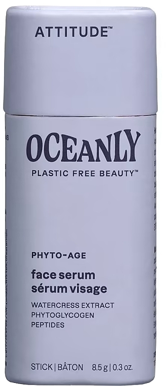 Anti-Aging Face Serum Stick with Peptides - Attitude Oceanly Phyto-Age Face Serum — photo N1