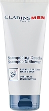 Hair and Body Shampoo, Invigorating - Clarins Men Shampoo & Shower — photo N2