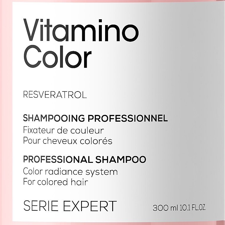 Colored Hair Shampoo - L'Oreal Professionnel Serie Expert Vitamino Color Resveratrol Shampoo — photo N3