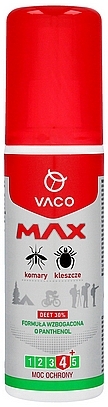 Tick, Mosquito & Midge Repellent Spray - Vaco Max DEET 30% — photo N2