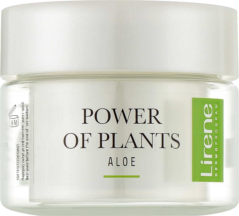 Aloe Face Cream - Lirene Power Of Plants Aloes Cream — photo N1