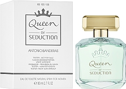 Antonio Banderas Queen of Seduction - Eau de Toilette (tester) (tester with lid) — photo N2