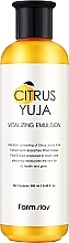 Fragrances, Perfumes, Cosmetics Yuzu Emulsion - FarmStay Citrus Yuja Vitalizing Emulsion
