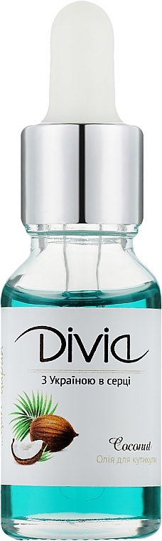 Coconut Cuticle Oil - Divia Cuticle Oil Coconut Di1634 — photo N1