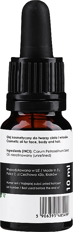 Parsley Face & Body Oil - Your Natural Side Precious Oils Parsley Seed Oil — photo N2