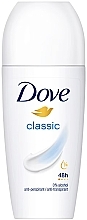 Roll-On Antiperspirant - Dove Classic 48H Roll-On Anti-Perspirant — photo N1